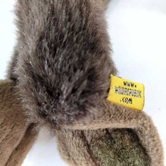 Set of 2 Hanging Monkey Stuffed Animal Plush Fiesta Black & Wild Republic Brown - Picture 5 of 7